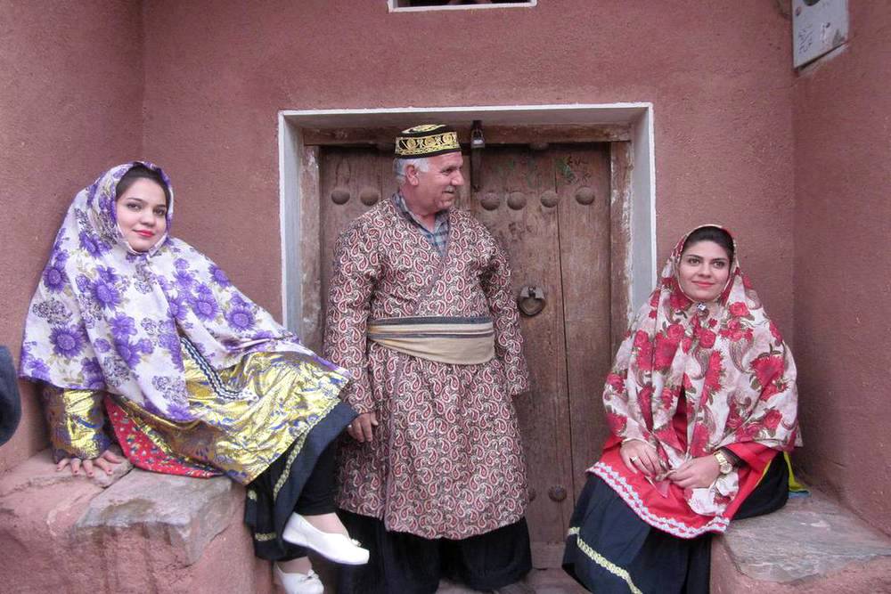 Abyaneh Traditional Clouths-Photo by vinmar49